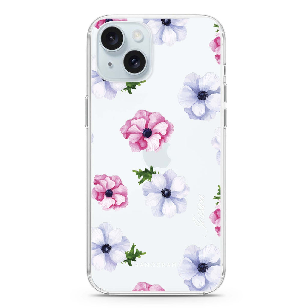 Ideal floral iPhone 15 水晶透明保護殼