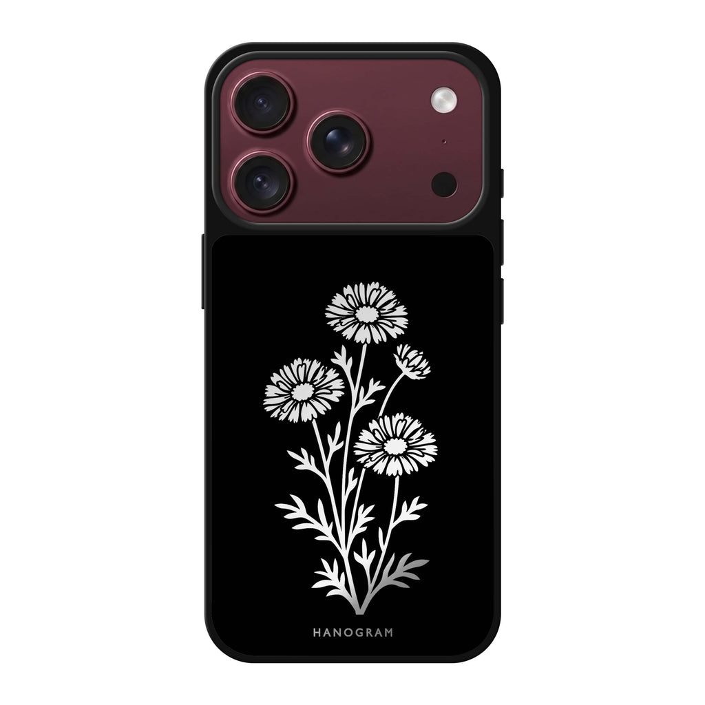 Chalk Daisy Stems 鏡面手機殼