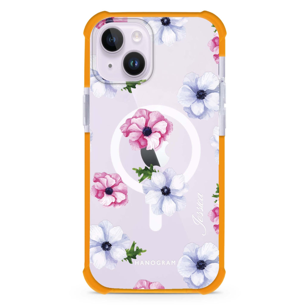 Ideal floral iPhone 15 Plus Magsafe 兼容超強防摔保護殼