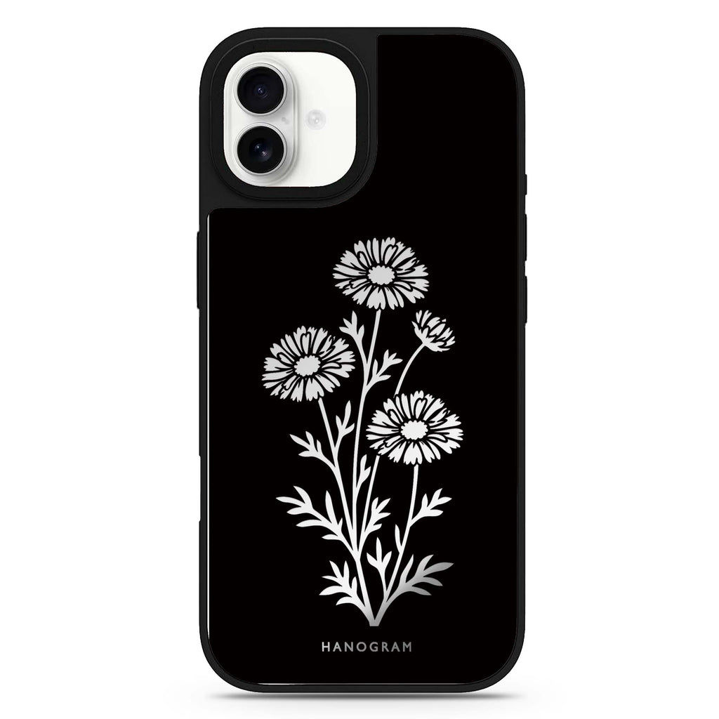 Chalk Daisy Stems 鏡面手機殼