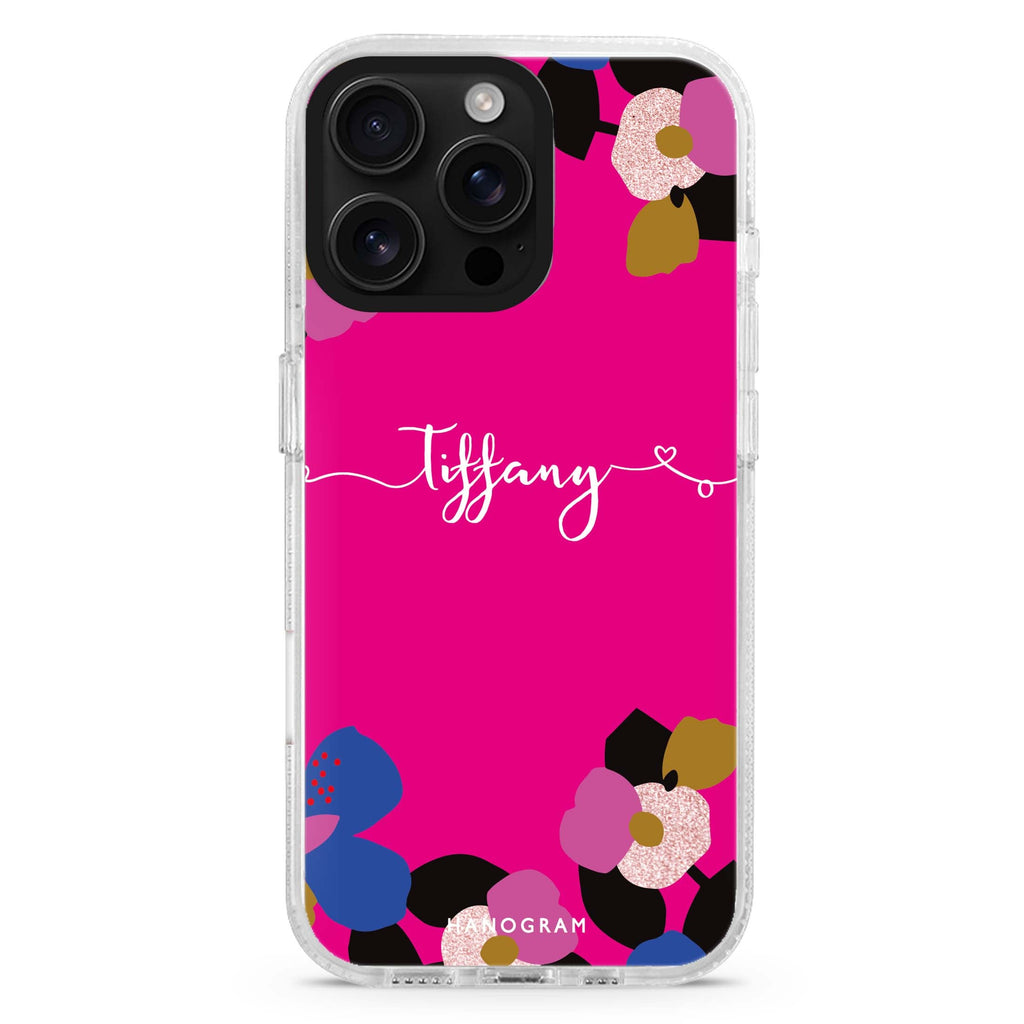 Floral POP II iPhone 16 Pro & 16 Pro Max Case - Personalized and Stylish Protection