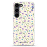 Girly floral Samsung Galaxy 水晶透明保護殼