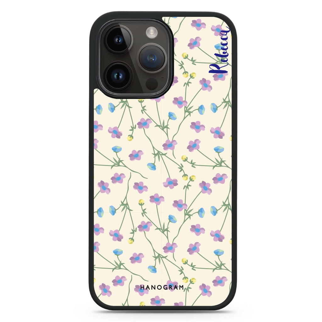 Girly floral 防衝擊保護殼
