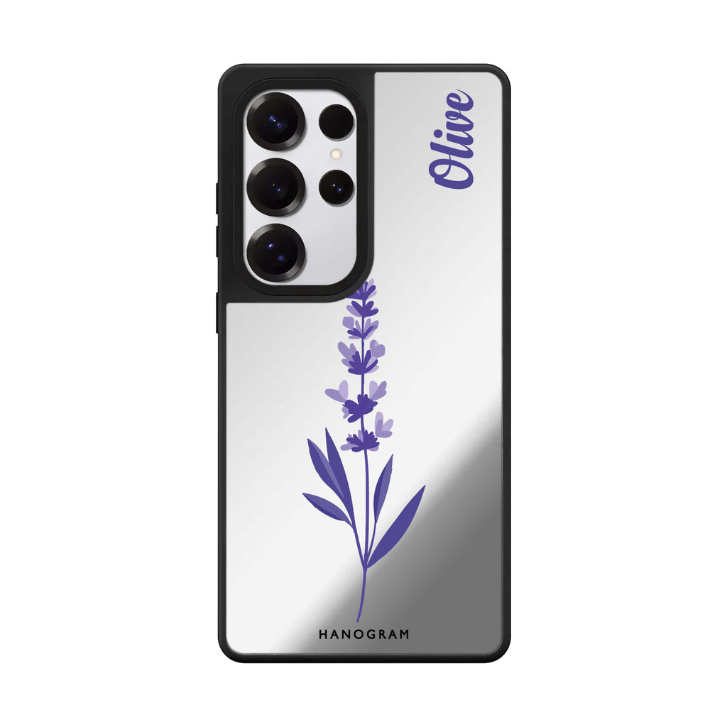 Lavender Form 鏡面手機殼