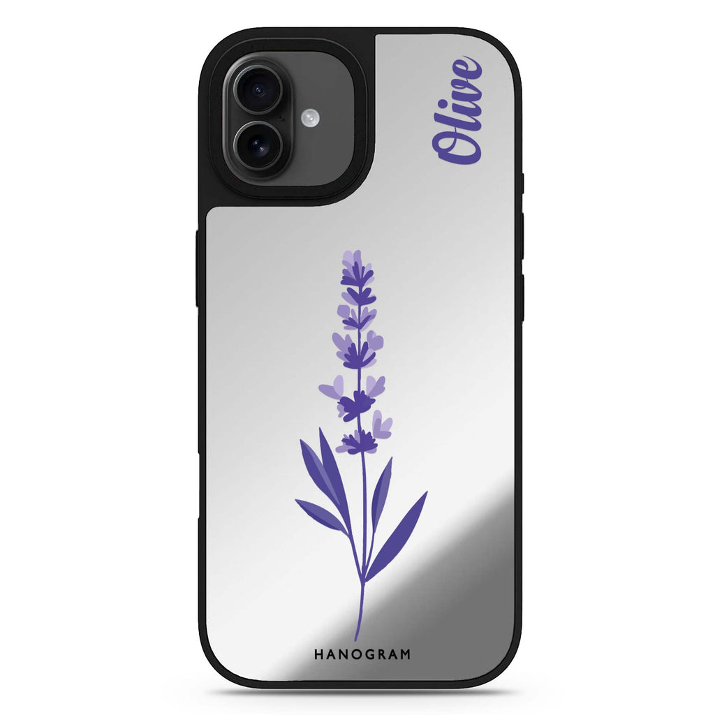 Lavender Form iPhone 17 鏡面手機殼 主圖設計