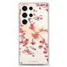 Cherry Bloom Samsung Galaxy Ultra 透明保護殼，適用 S26/S25/S24/S23 Ultra，圖1