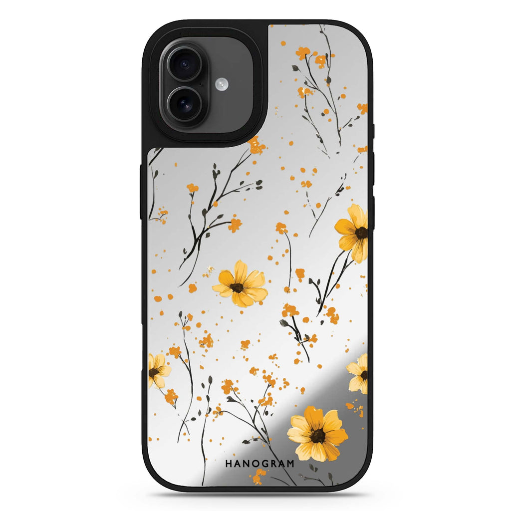 Golden Whisper iPhone 17 色彩設計鏡面手機殼 主圖設計