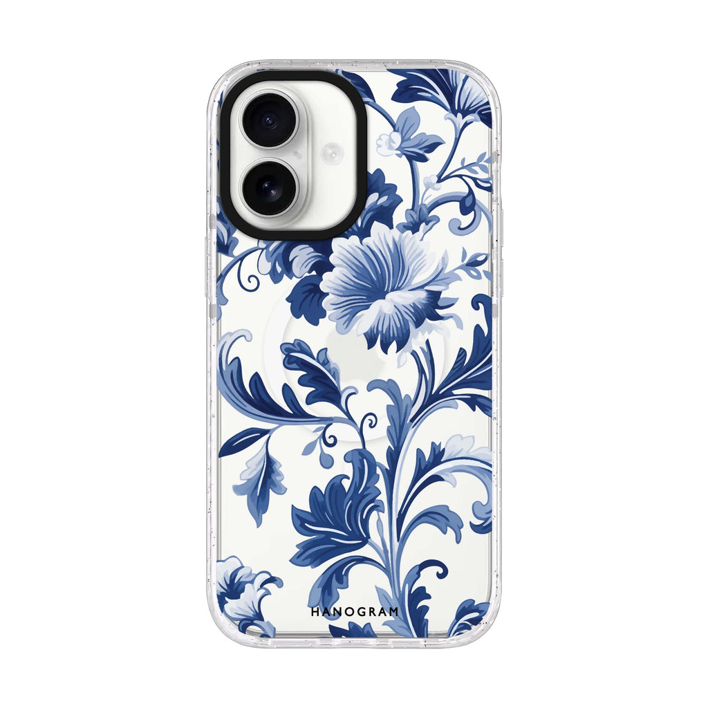 Sky Botanica iPhone 17 水晶透明保護殼正面展示