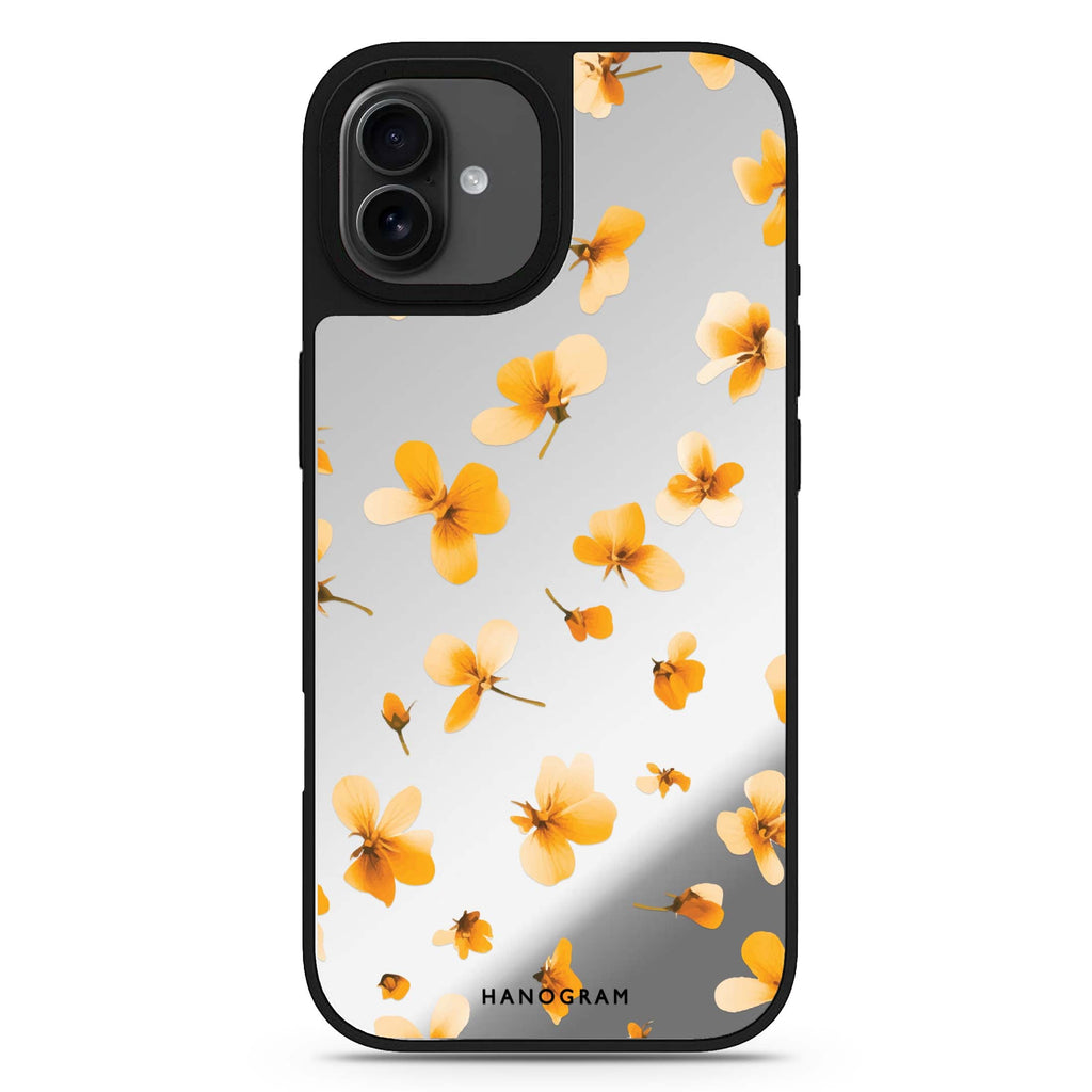 Golden Drift iPhone 17 色彩設計鏡面手機殼 主圖設計