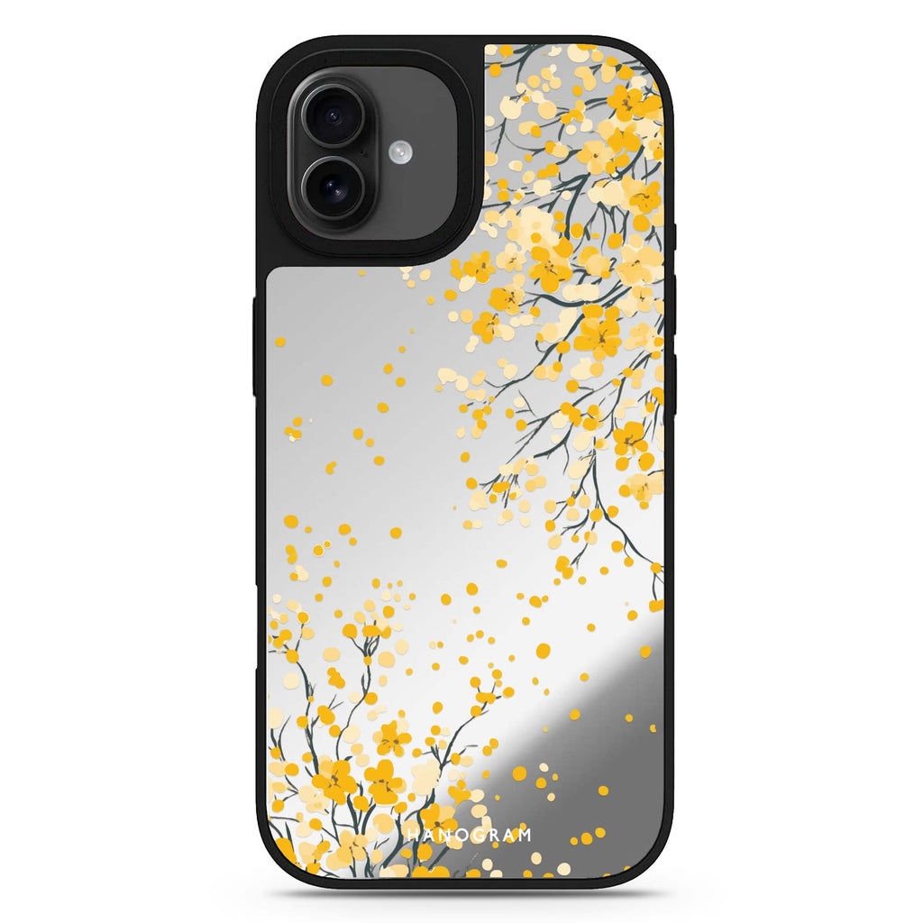 Butter Petals iPhone 17 花卉鏡面手機殼 主圖設計