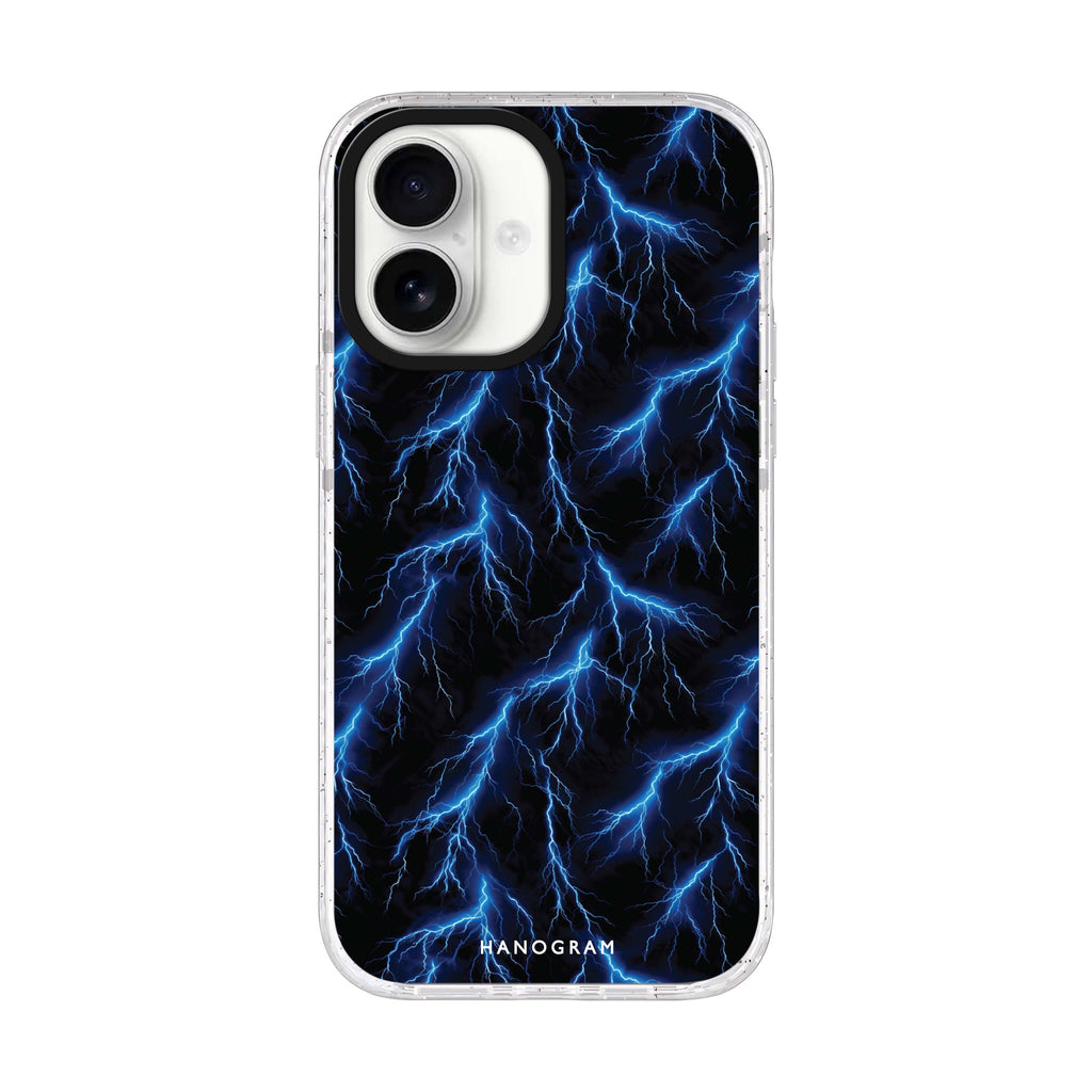 Flash Artistry iPhone 17 水晶透明保護殼正面展示