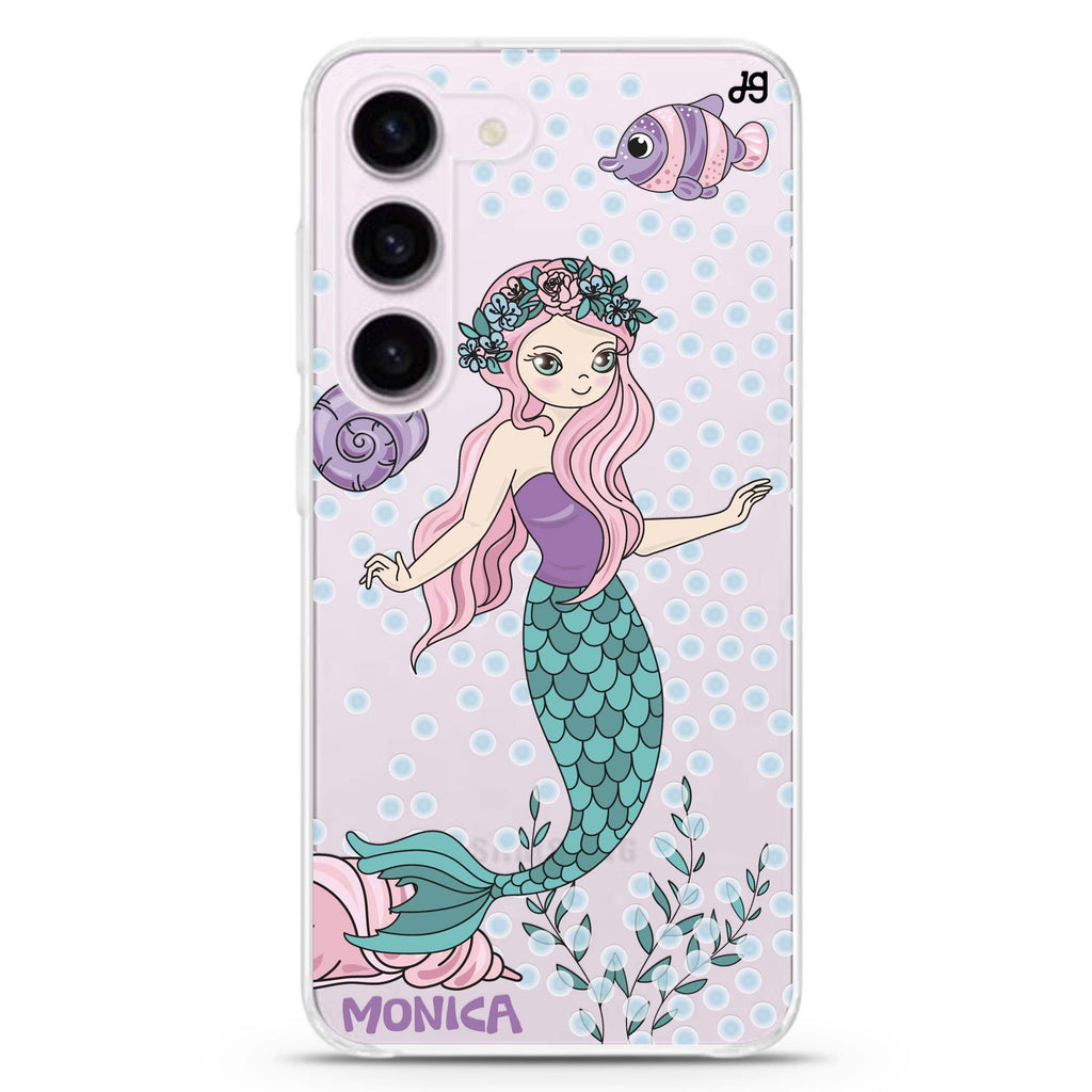 Mermaids Samsung Galaxy 水晶透明保護殼
