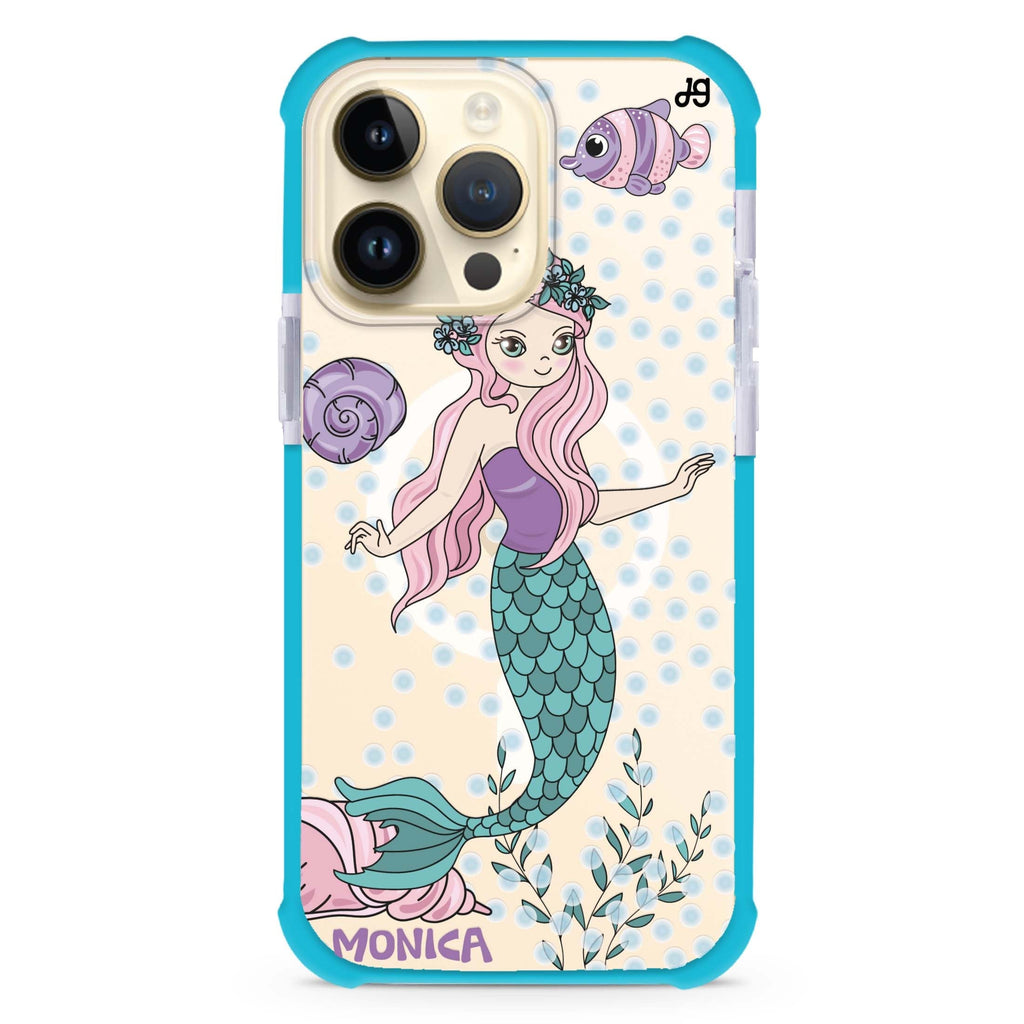 Mermaids iPhone Magsafe 兼容超強防摔保護殼