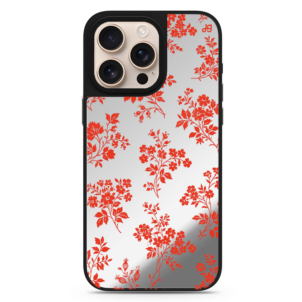 Scarlet Garden Toile 鏡面手機殼