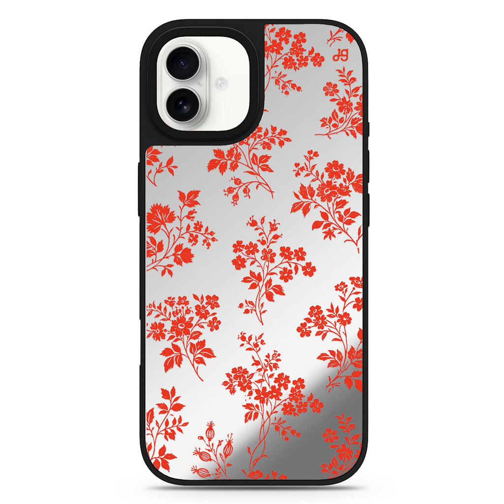Scarlet Garden Toile 鏡面手機殼