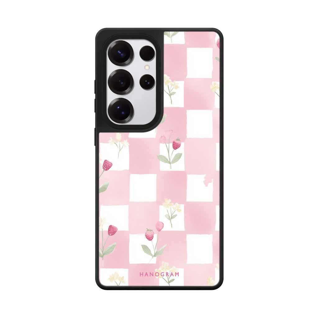 Strawberry Mist 鏡面手機殼
