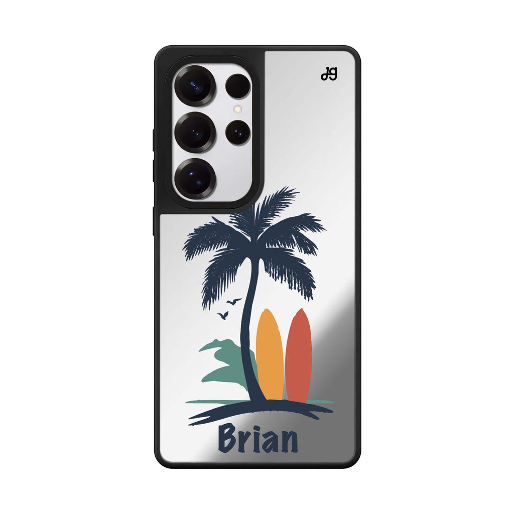 Palm & Board 鏡面手機殼