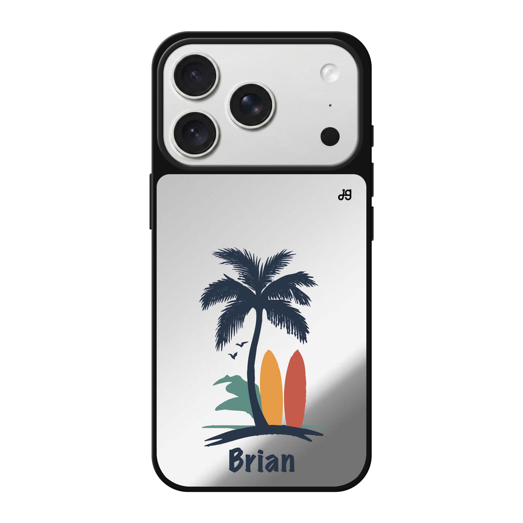 Palm & Board 鏡面手機殼