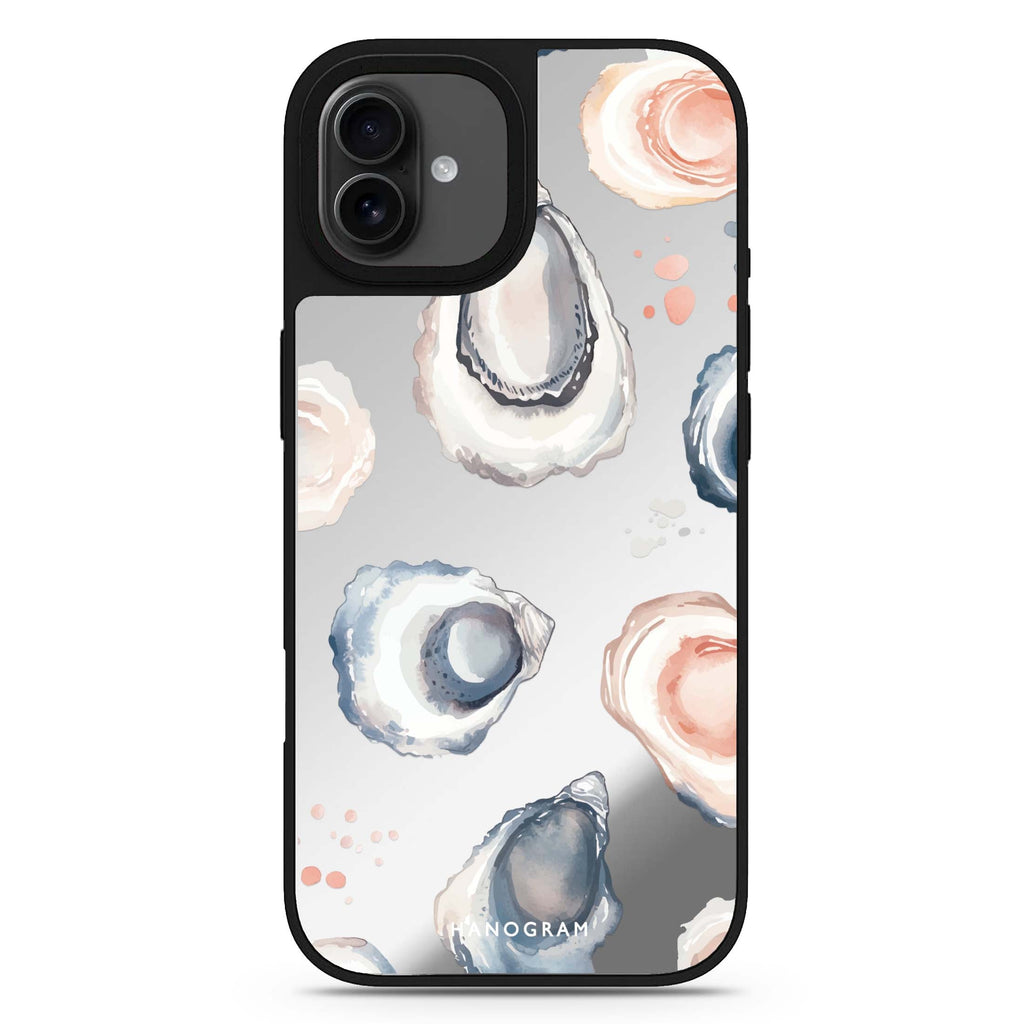 Oyster Whisper iPhone 17 鏡面手機殼 主圖設計