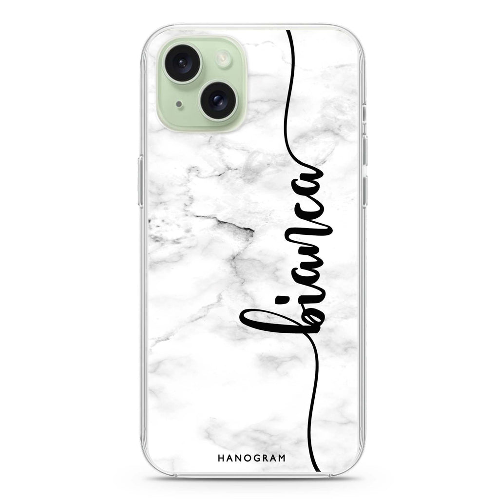 Marble Edition I iPhone 15 plus 水晶透明保護殼
