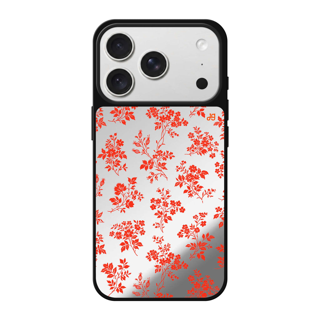 Scarlet Garden Toile 鏡面手機殼