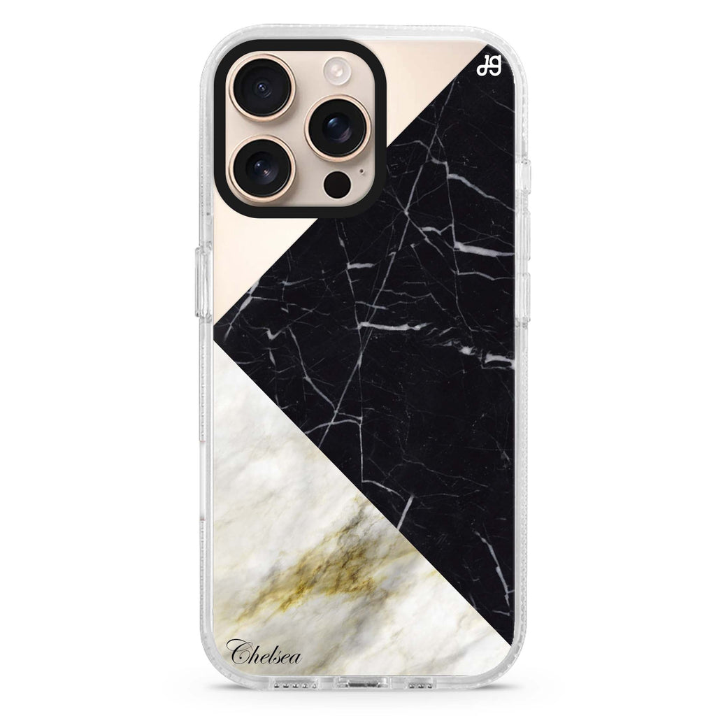 Marble Mix Magsafe 兼容水晶透明保護殼