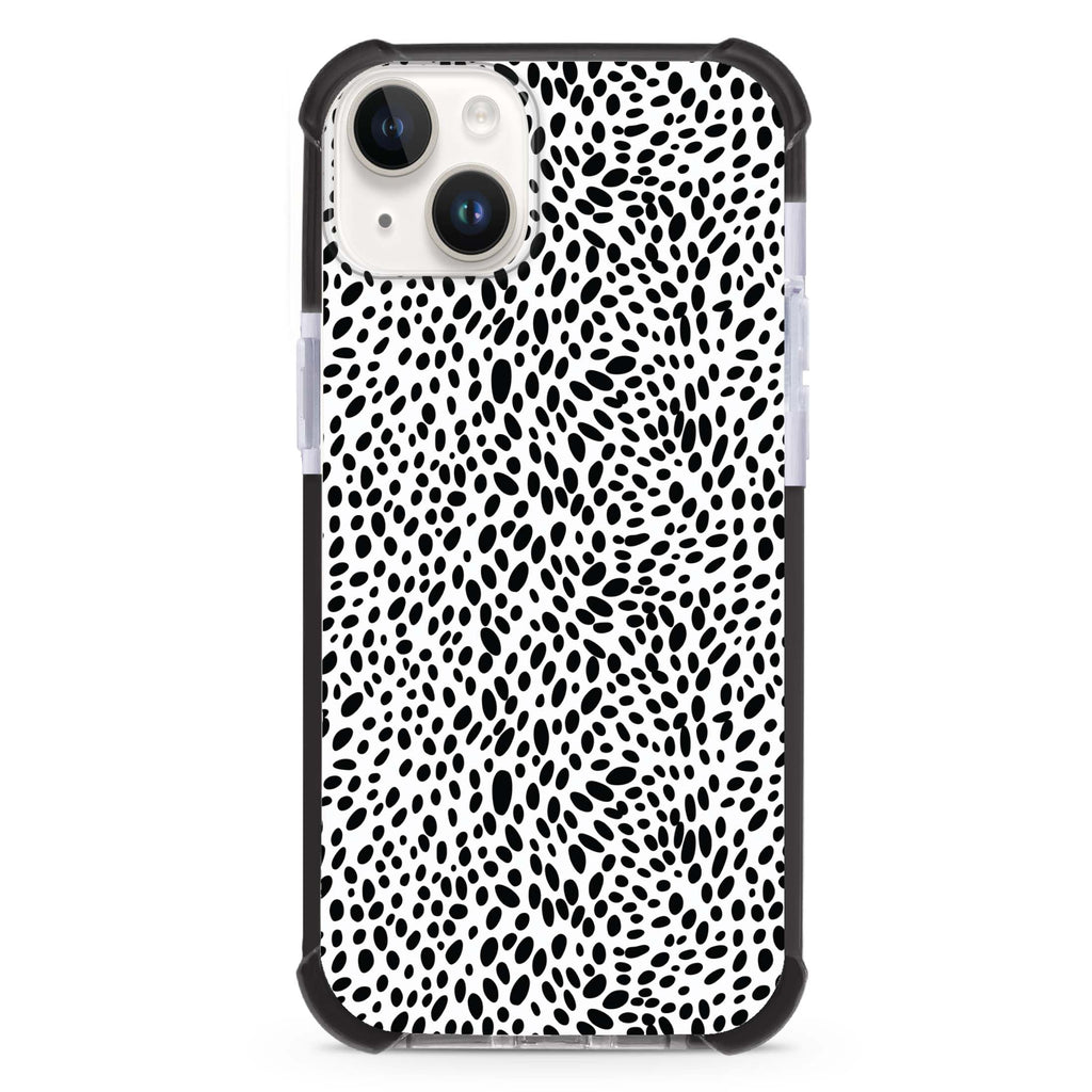 Spotted Elegance iPhone 15 Plus Magsafe 兼容超強防摔保護殼