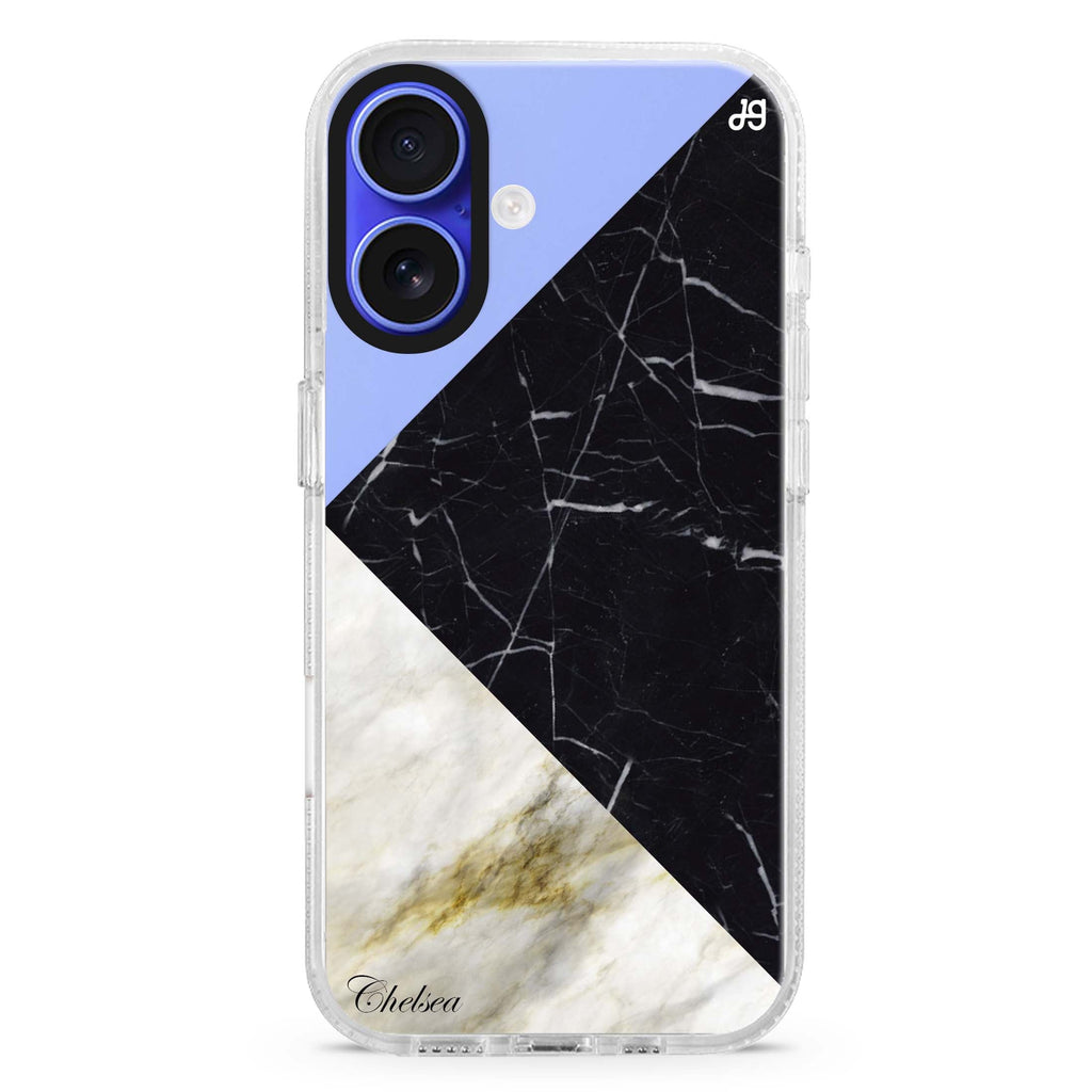 Marble Mix Magsafe 兼容水晶透明保護殼