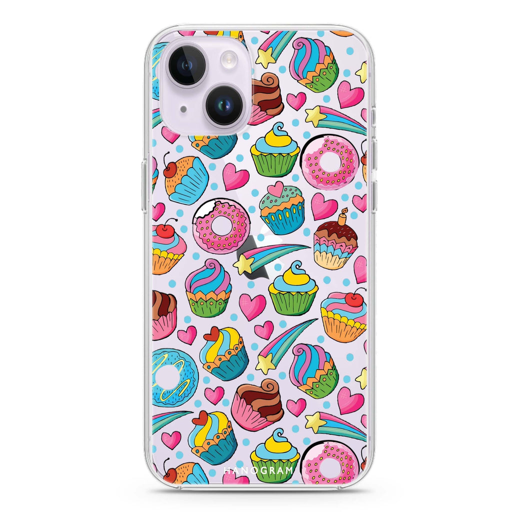 Passion Pastries iPhone 14 Plus 水晶透明保護殼