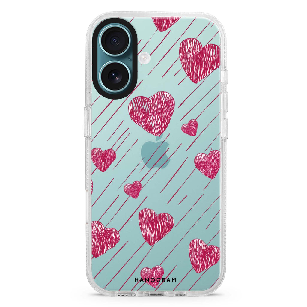 Stripe My Heart 水晶透明保護殼