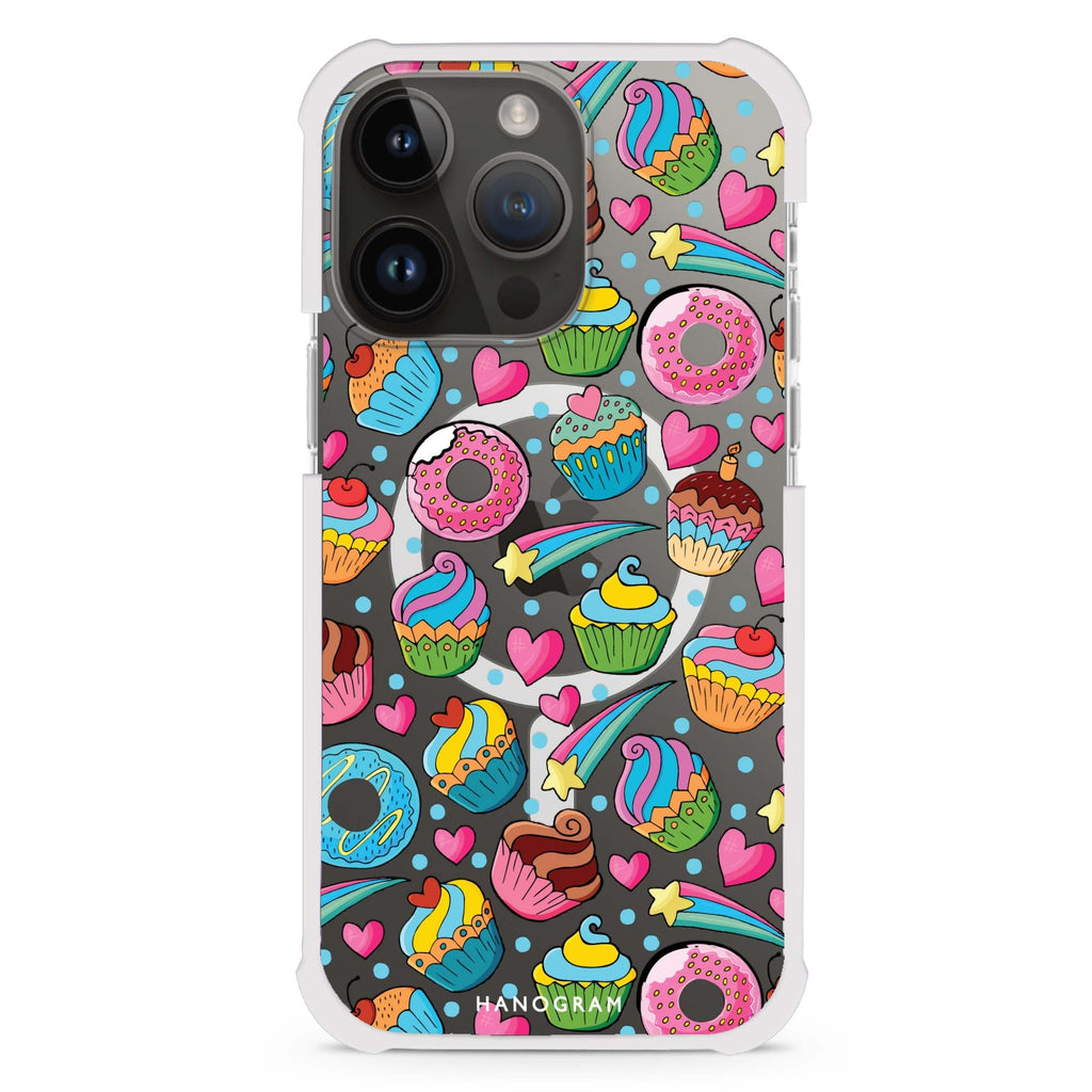Passion Pastries iPhone Magsafe 兼容超強防摔保護殼