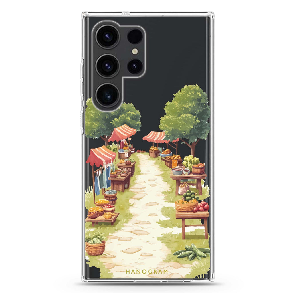 Market Lane Samsung Galaxy Ultra 透明保護殼，適用 S26/S25/S24/S23 Ultra，圖1