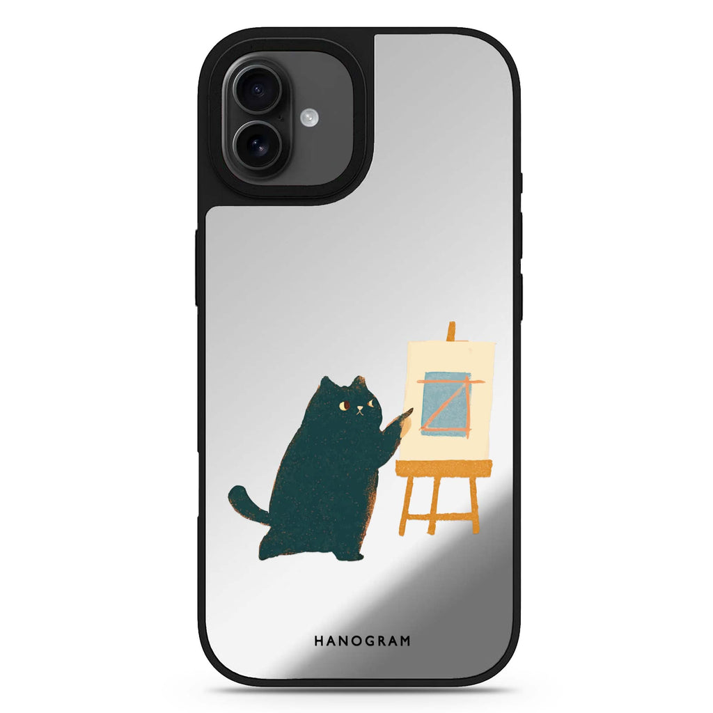 Meowsterpiece iPhone 17 鏡面手機殼 主圖設計