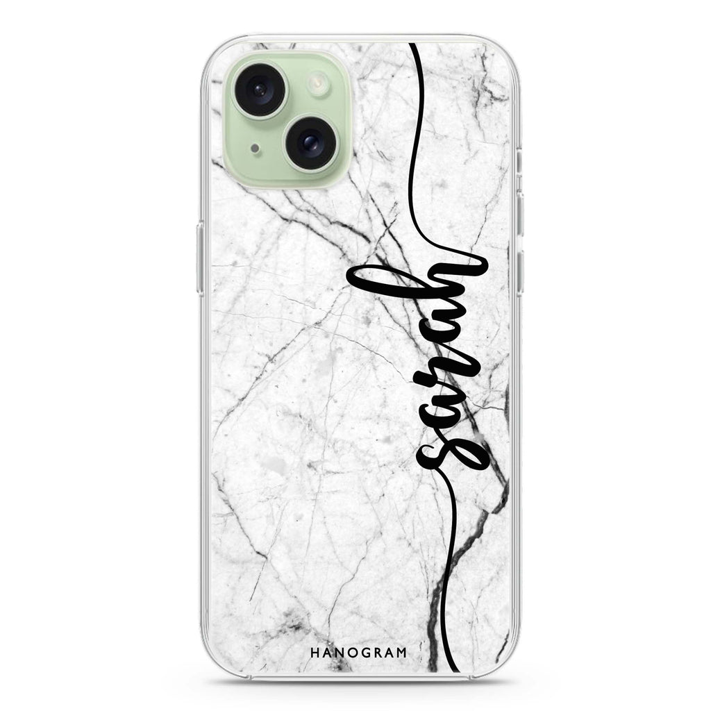 Marble Edition II iPhone 15 Magsafe 兼容水晶透明保護殼