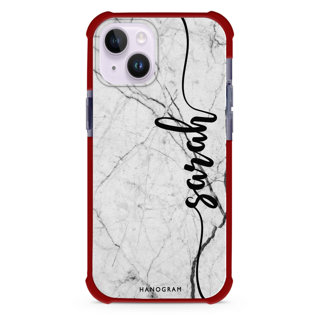 Marble Edition II iPhone 15 Plus Magsafe 兼容超強防摔保護殼