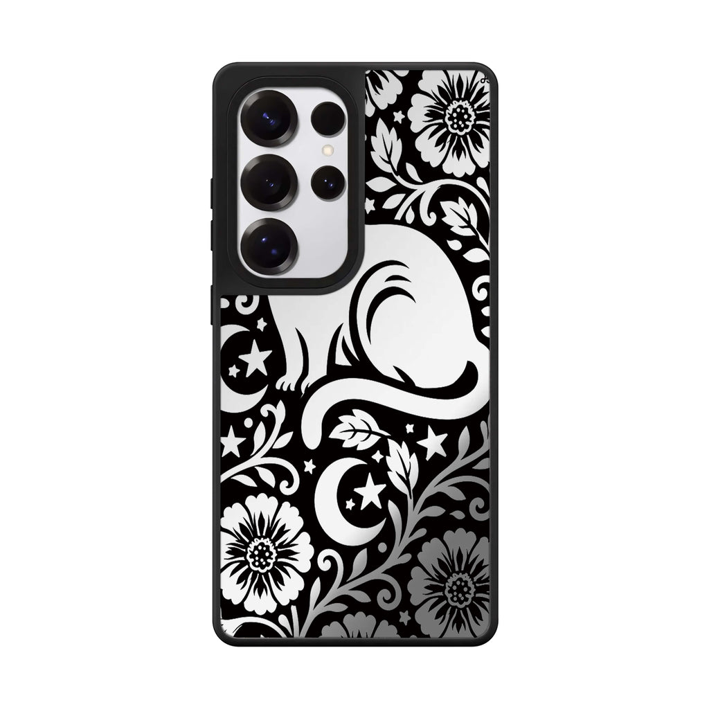 The Lunar Garden Cat Samsung Galaxy 鏡面手機殼