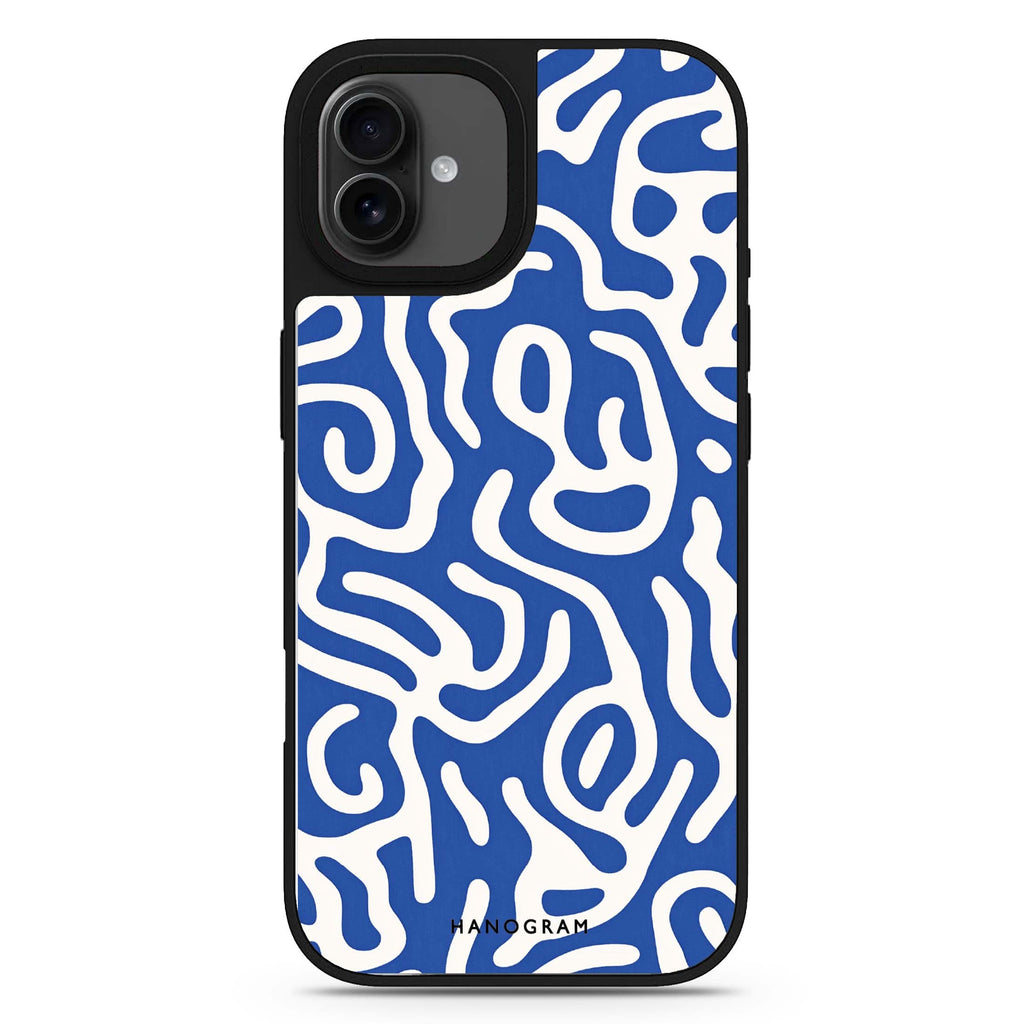 Coastal Curves iPhone 17 鏡面手機殼 主圖設計