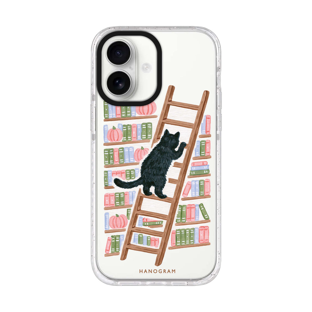 The Library Ladder Cat 水晶透明保護殼