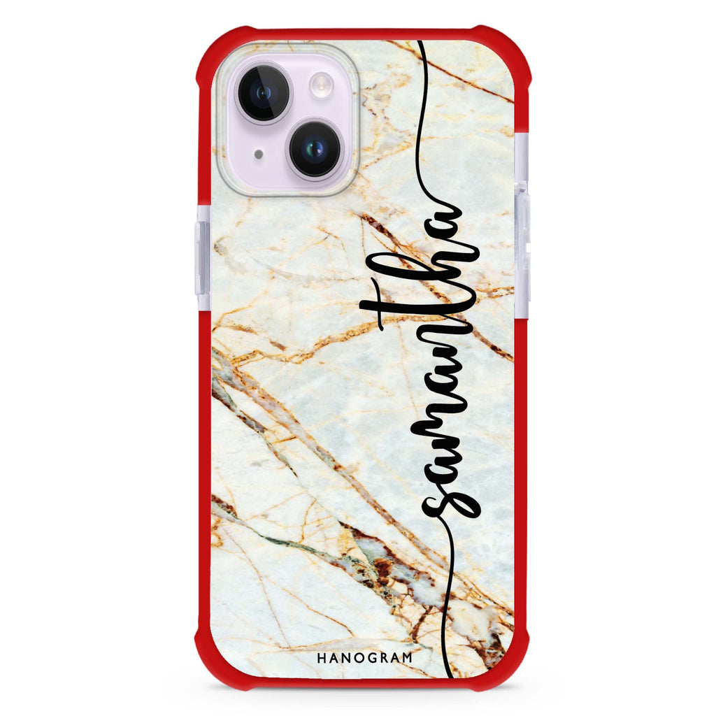 Marble Edition III iPhone 15 Plus Magsafe 兼容超強防摔保護殼