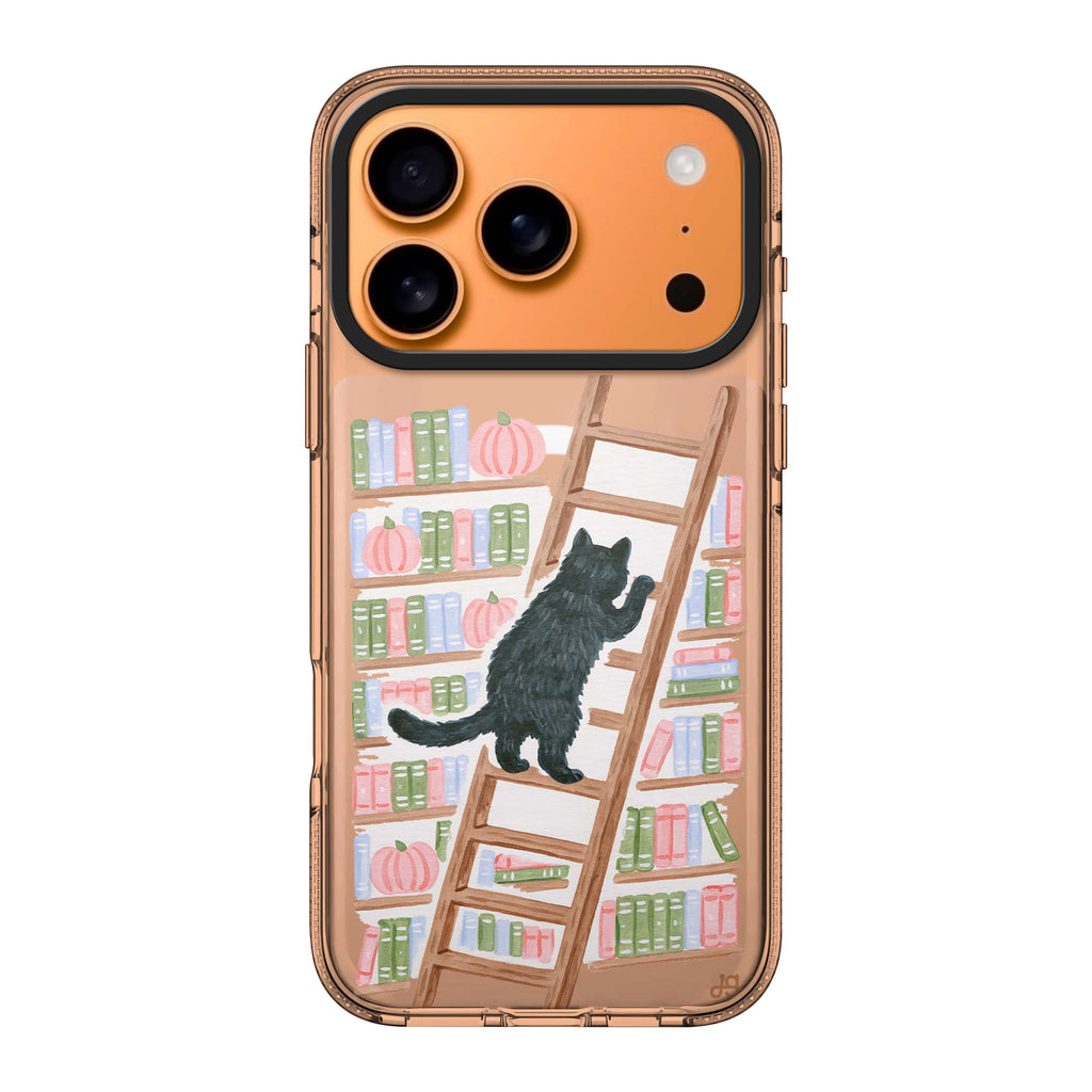 The Library Ladder Cat 水晶透明保護殼