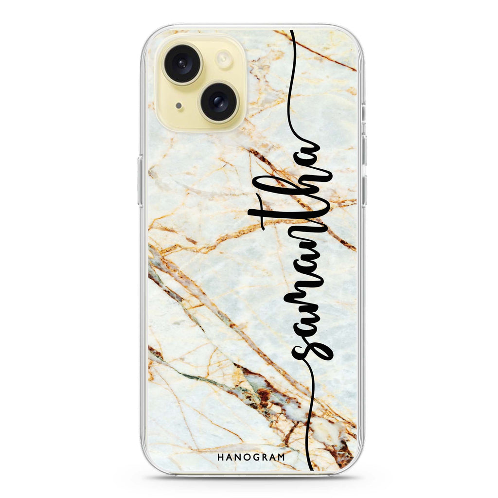 Marble Edition III iPhone 15 Magsafe 兼容水晶透明保護殼