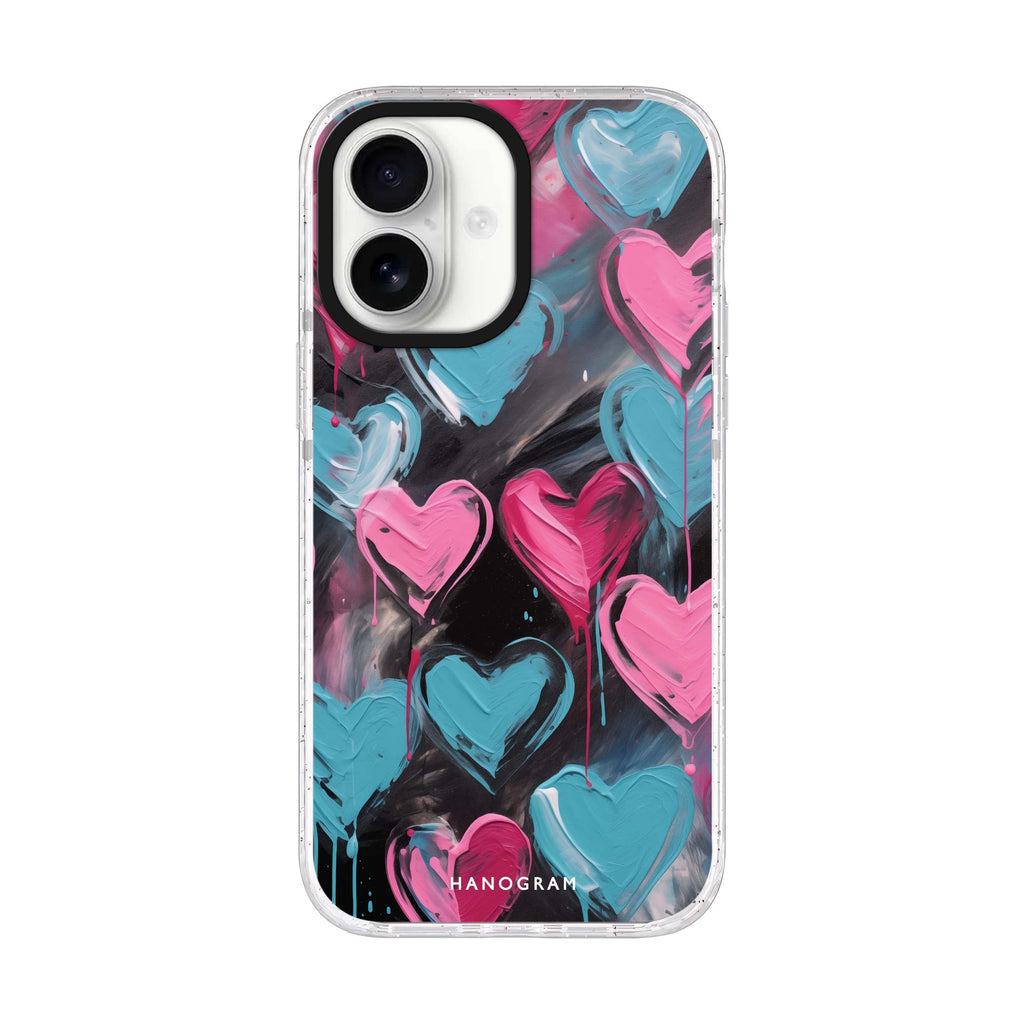 Affection Echo iPhone 17 水晶透明保護殼正面展示