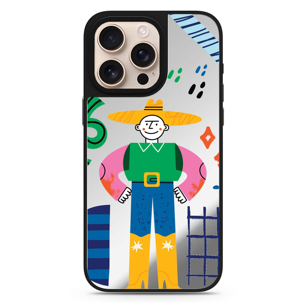 Abstract People 鏡面手機殼
