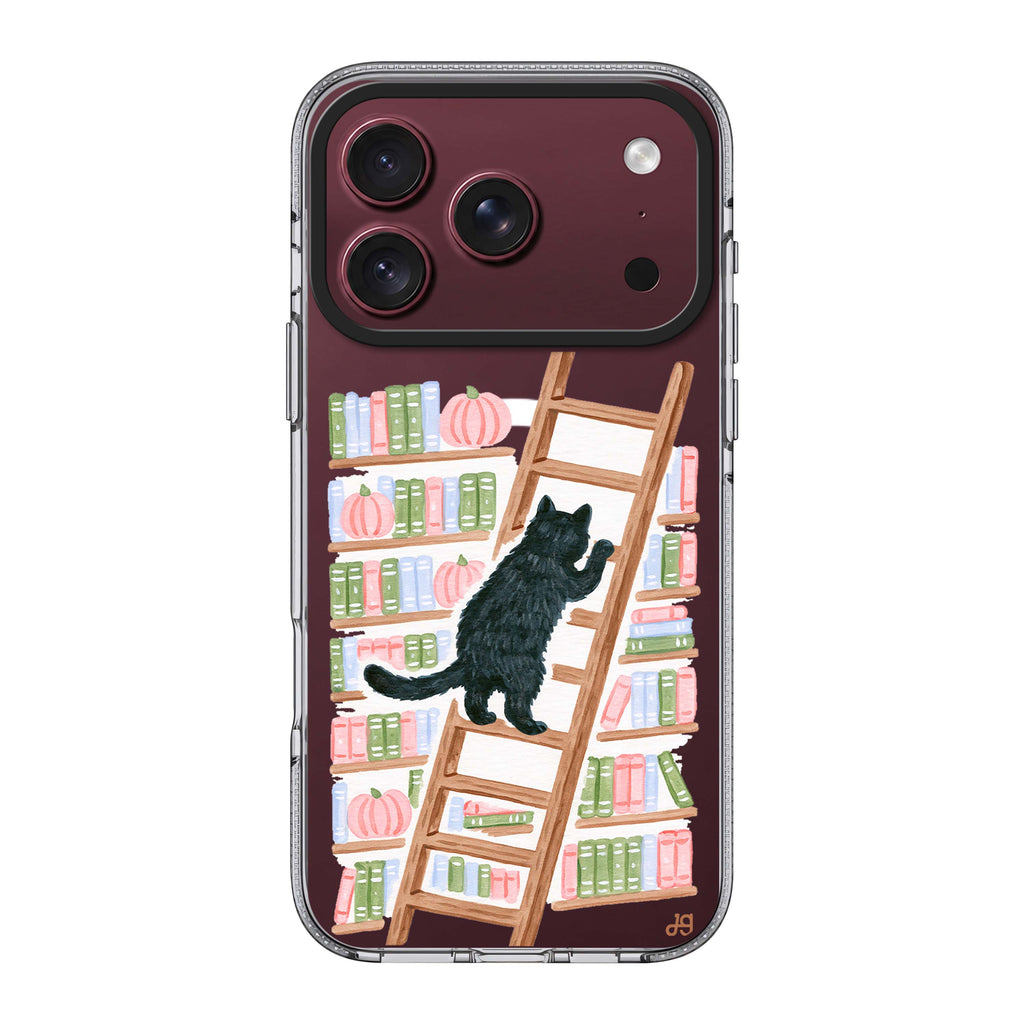 The Library Ladder Cat 水晶透明保護殼