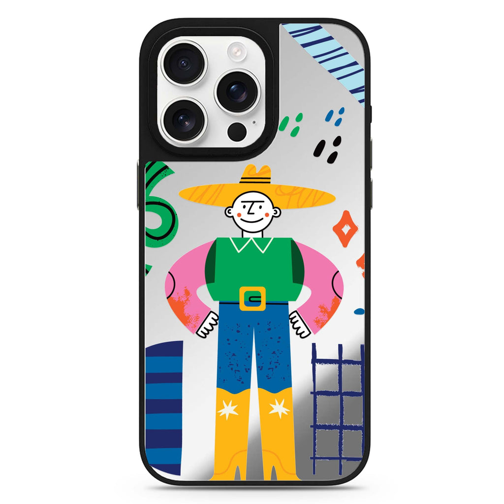 Abstract People 鏡面手機殼