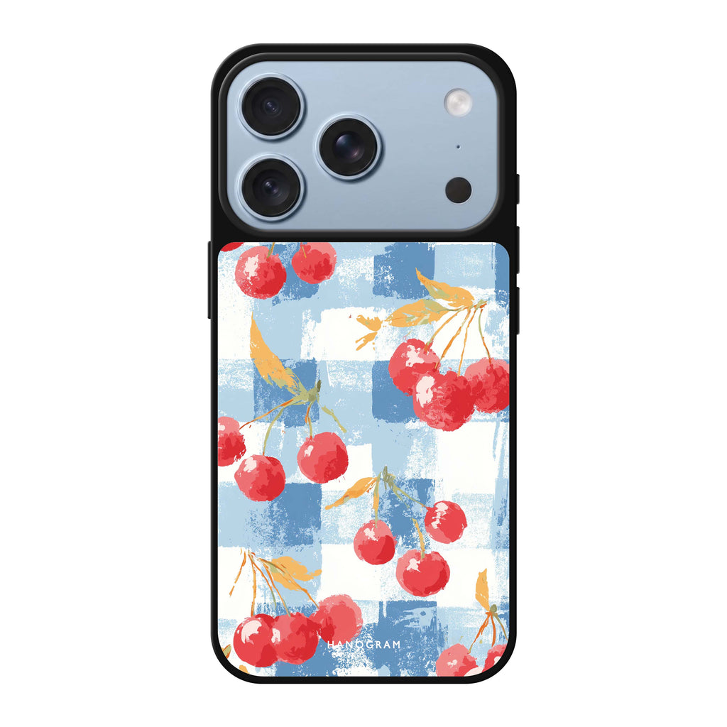 Cherry Picnic 鏡面手機殼