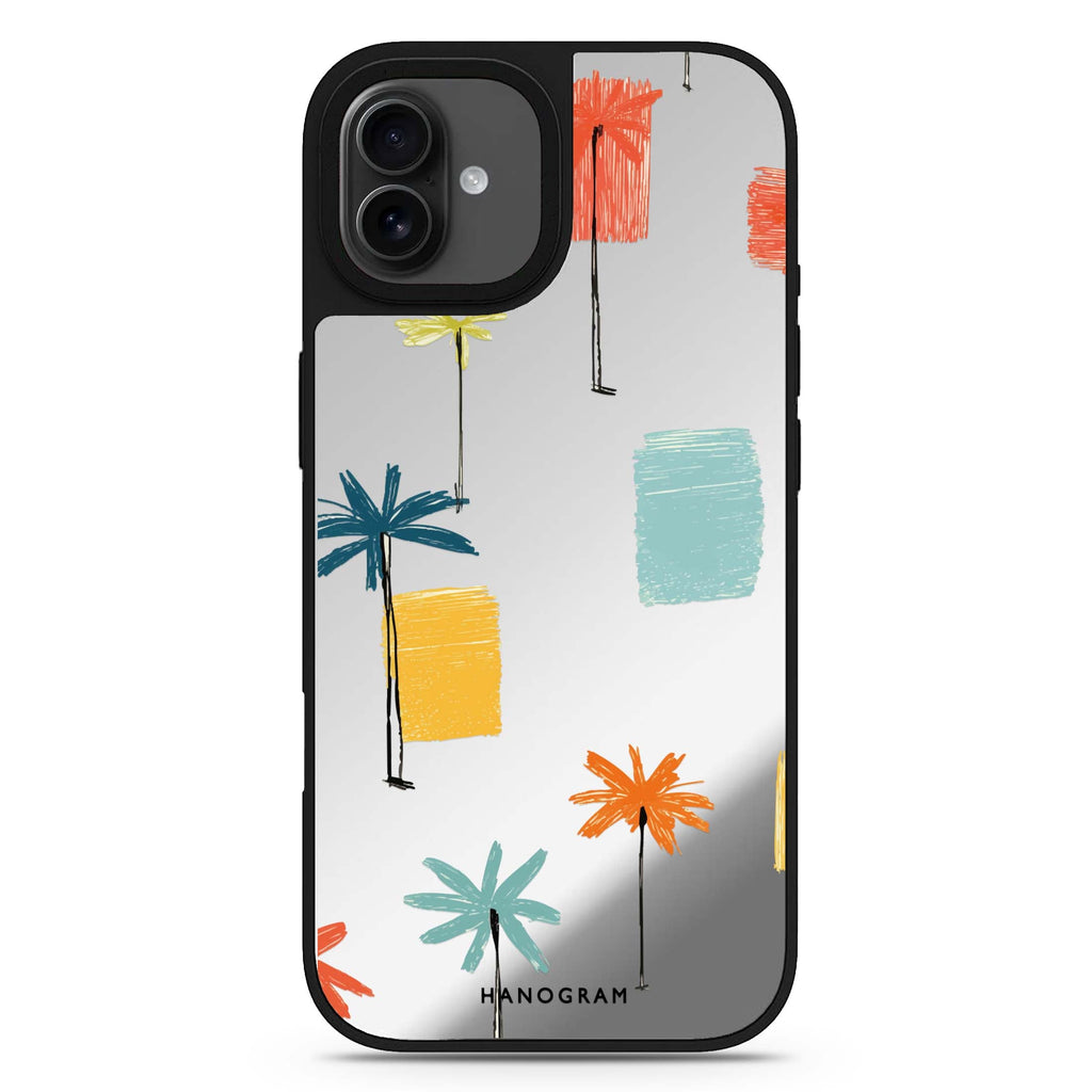 Tropic Scribble iPhone 17 鏡面手機殼 主圖設計