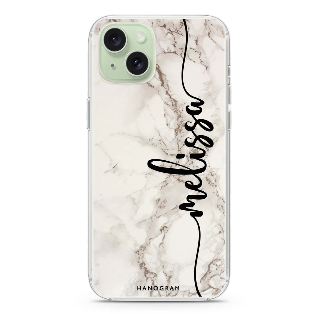 Marble Edition V iPhone 15 plus 水晶透明保護殼