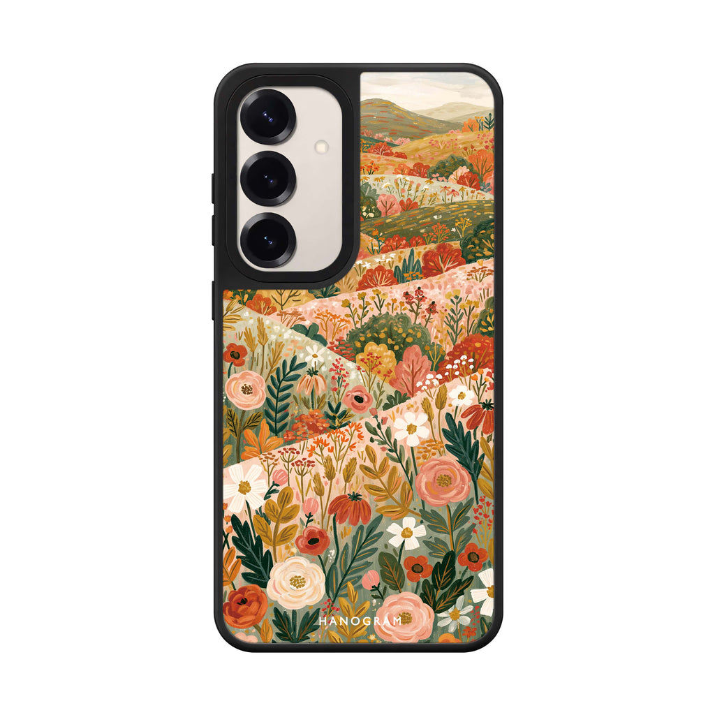 Hills Sewn with Flowers 鏡面手機殼