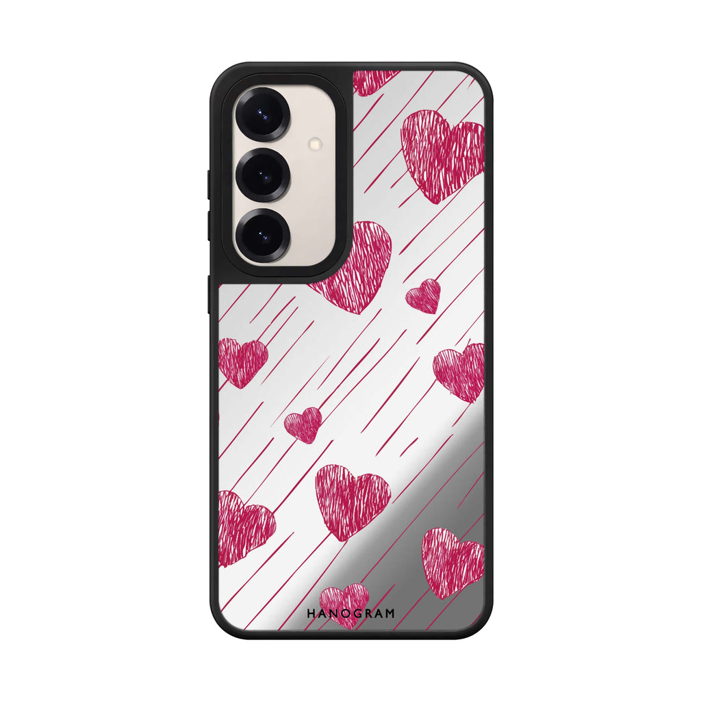 Stripe My Heart 鏡面手機殼